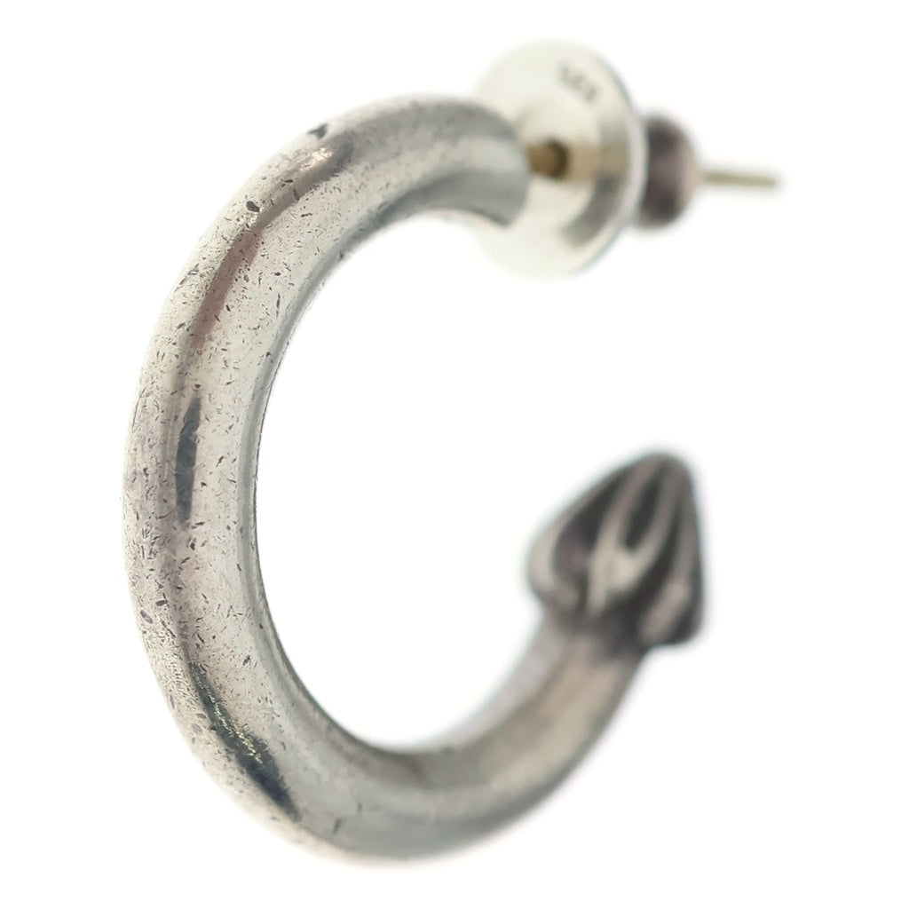CHROME HEARTS(クロムハーツ) HOOP PLAIN プレーン フープピアス シルバー BCA101