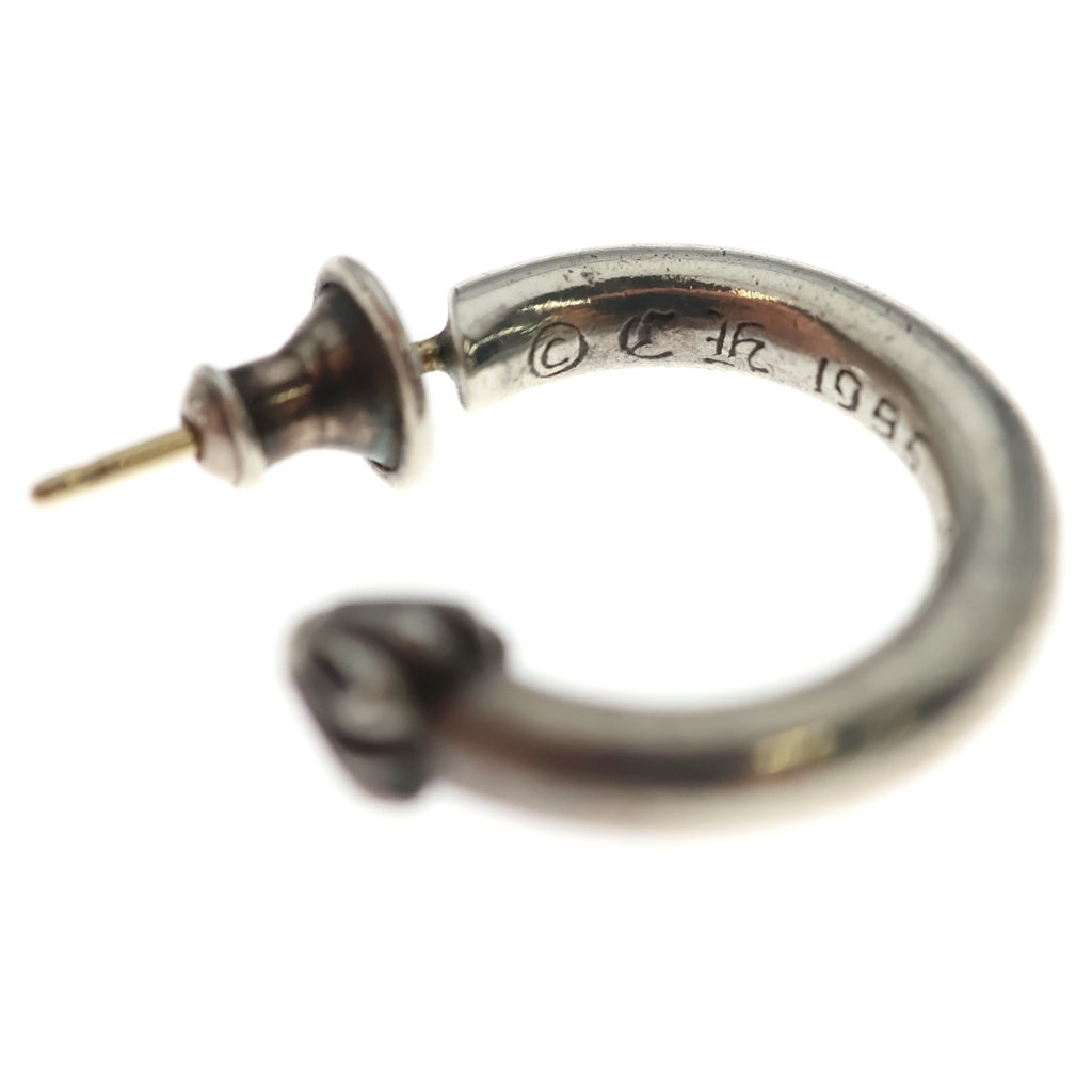 CHROME HEARTS(クロムハーツ) HOOP PLAIN プレーン フープピアス シルバー BCA101