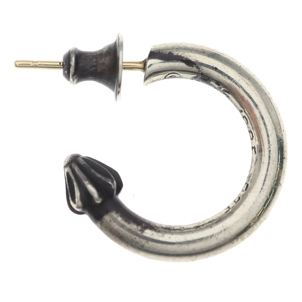 CHROME HEARTS(クロムハーツ) HOOP PLAIN プレーン フープピアス シルバー BCA101