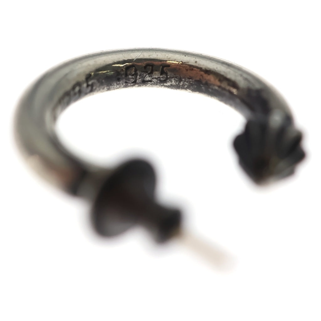 CHROME HEARTS(クロムハーツ) HOOP PLAIN プレーン フープピアス シルバー BCA101