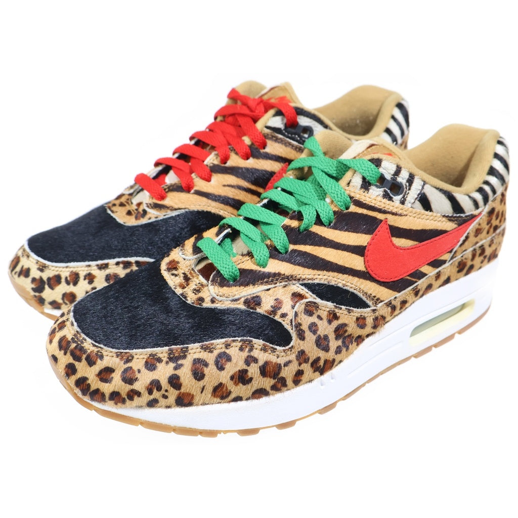 NIKE(ナイキ) ×ATMOS AIR MAX ANIMAL 3.0 MOTH アトモス エアマックスアニマル モス レオパード ローカットスニーカー ブラウン US10/28cm AQ0928-700