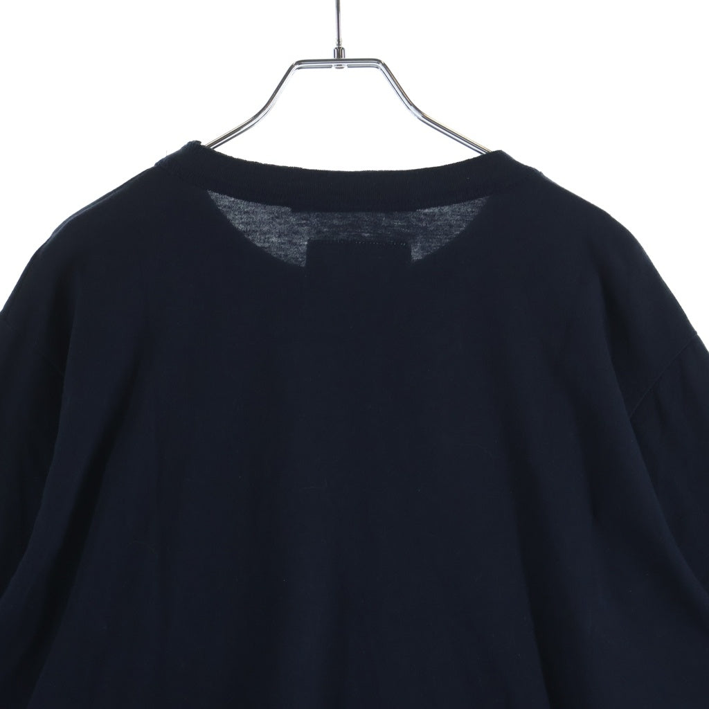 Sacai(サカイ) 20AW ×SUN SURF Archive Print Mix Long T-Shirt サンサーフ アーカイブプリントミックス クルーネック長袖Tシャツ カットソー ブラック 20-02199M