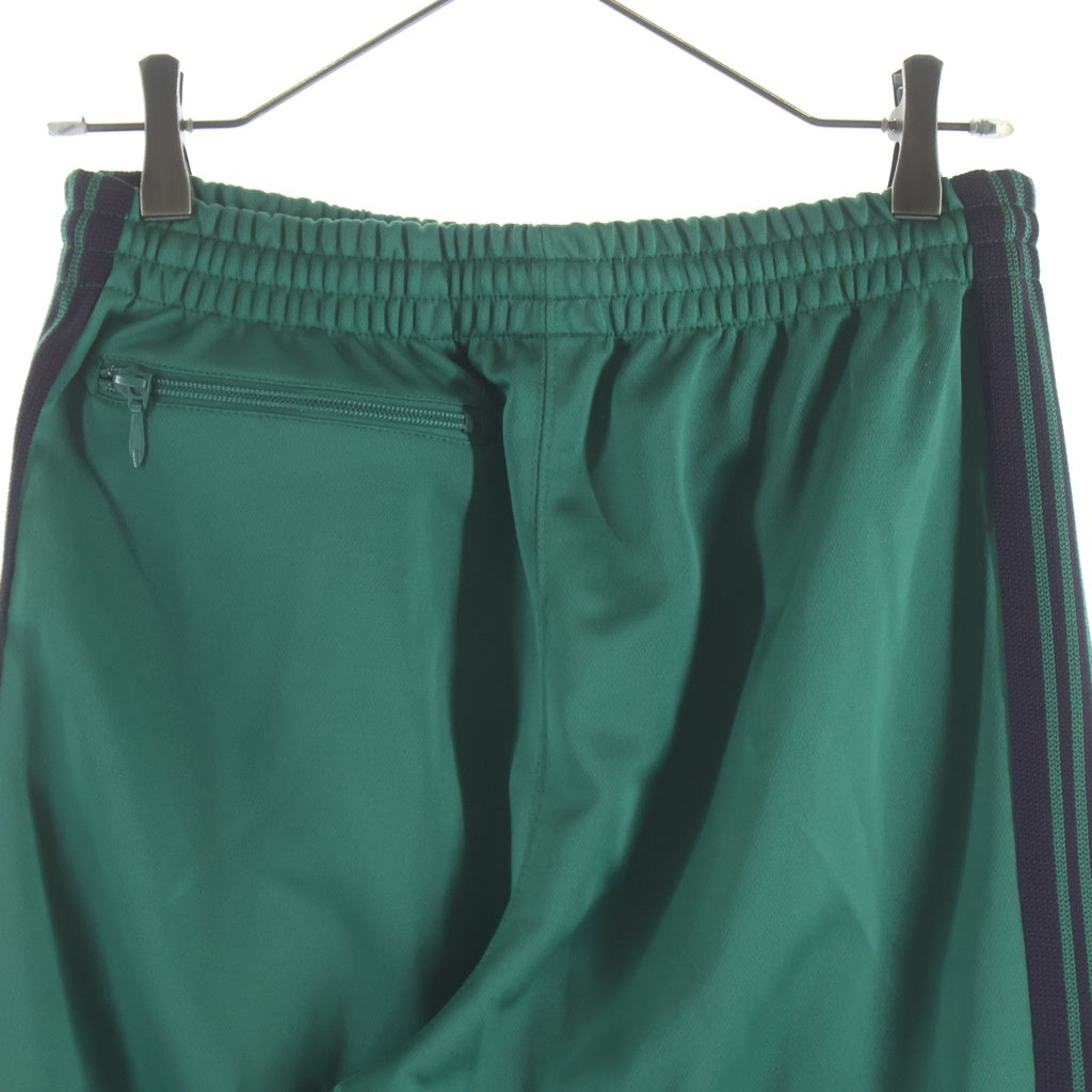 Needles(ニードルス) TRACK PANTS ロゴエンブロイダリー サイドライン トラックパンツ グリーン MR286