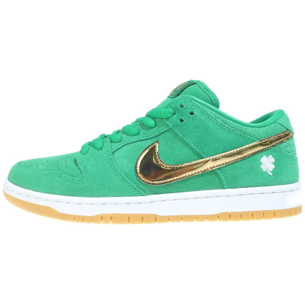NIKE SB(ナイキエスビー) DUNK LOW ST.PATRICK'S DAY SHAMROCK ダンク セントパトリックスデイ シャムロック ローカットスニーカー グリーン US10/28cm BQ6817-303