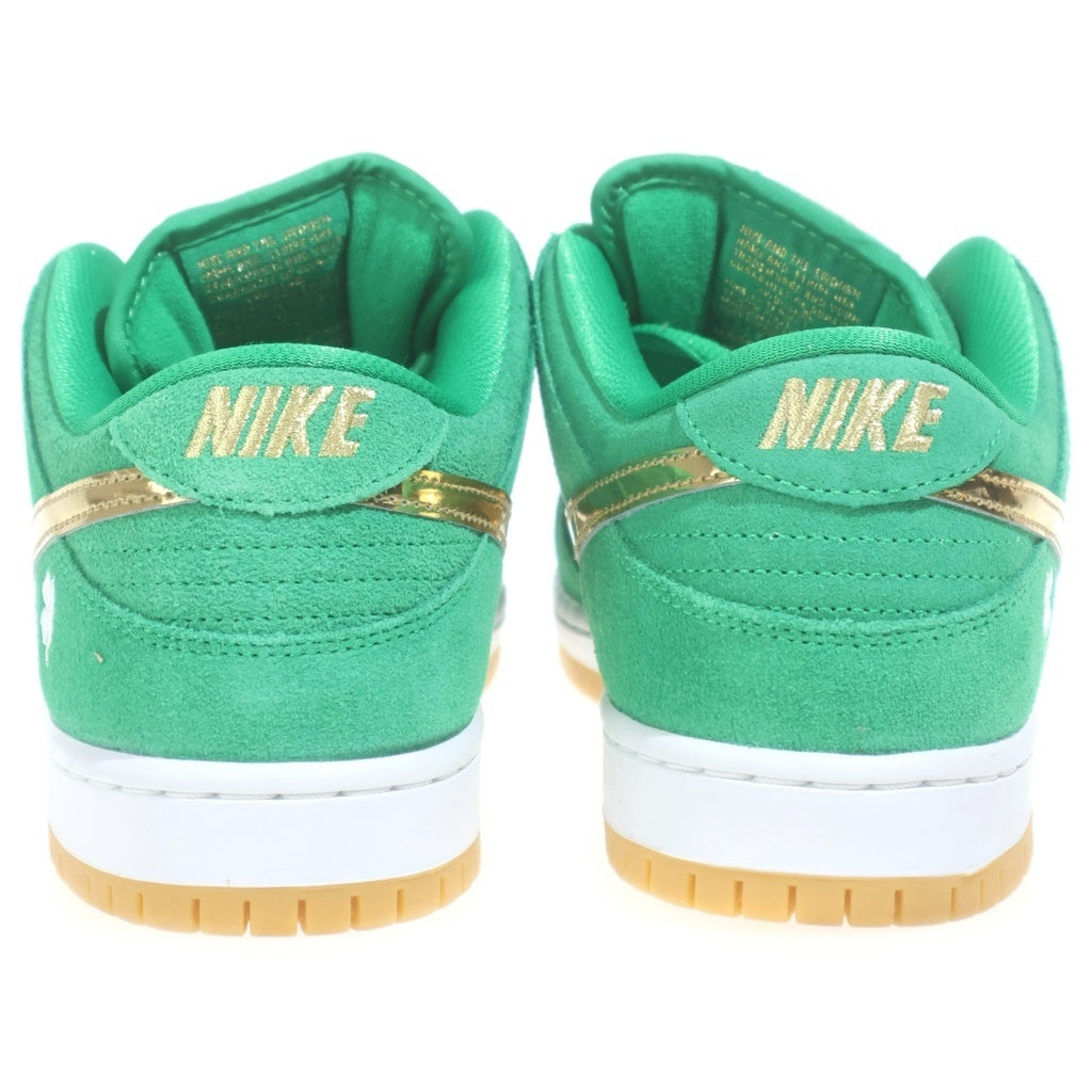 NIKE SB(ナイキエスビー) DUNK LOW ST.PATRICK'S DAY SHAMROCK ダンク セントパトリックスデイ シャムロック ローカットスニーカー グリーン US10/28cm BQ6817-303