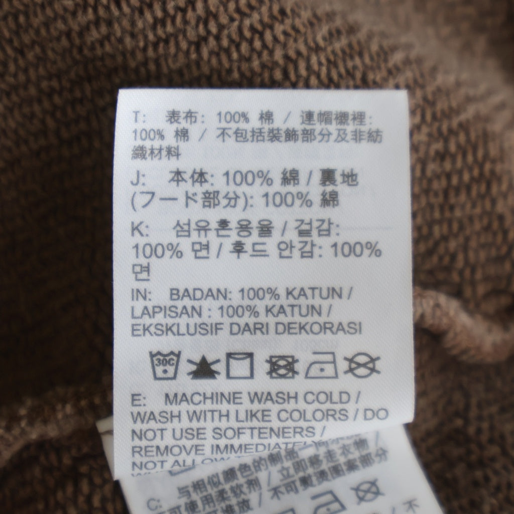 NIKE(ナイキ) JORDAN BRAND M J TS HOODIE ARCHAEO ジョーダンブランド ロゴ ラメストーン プルオーバーフーディー パーカー ブラウン DO4093-256