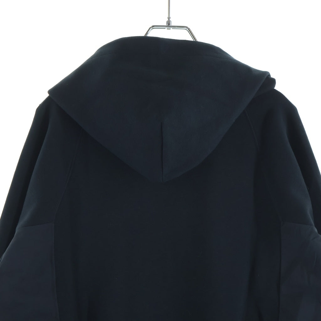 NIKE(ナイキ) 20AW ×sacai NRG PULLOVER HOODIE ナイロン切替 プルオーバーフーディー パーカー ブラック CZ4695-100