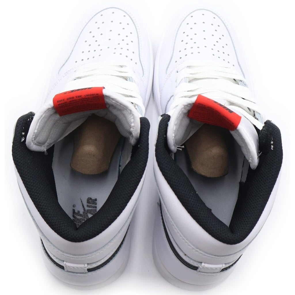 NIKE(ナイキ) 【観賞用2016年製】AIR JORDAN 1 RETRO HIGH OG YIN YANG WHITE エアジョーダン レトロ 陰陽 ハイカットスニーカー ホワイト/ブラック US9/27cm 555088-102
