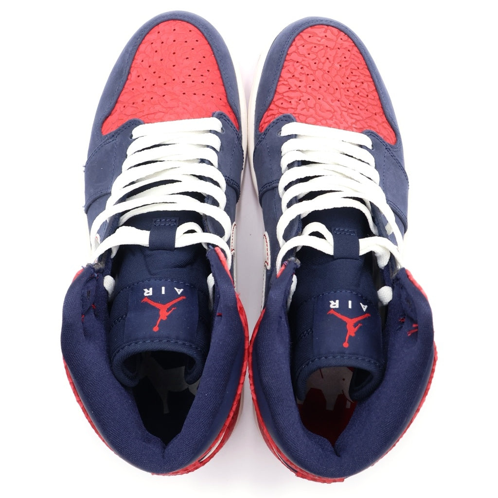 NIKE(ナイキ) 【観賞用2012年製】AIR JORDAN 1 RETRO HIGH ELECTION DAY エア ジョーダン 1 レトロ エレクションデー 2012 ハイカットスニーカー US9/27cm 332550-401