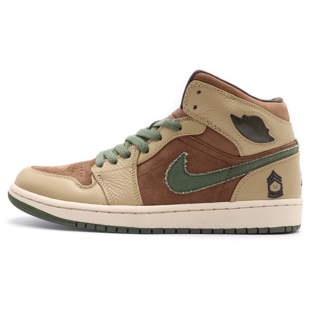NIKE(ナイキ) 【観賞用2008年製】AIR JORDAN 1 RETRO ARMED FORCES エアジョーダン1 アームドフォース ハイカットスニーカー ブラウン/ベージュ US9/27cm 325514-231