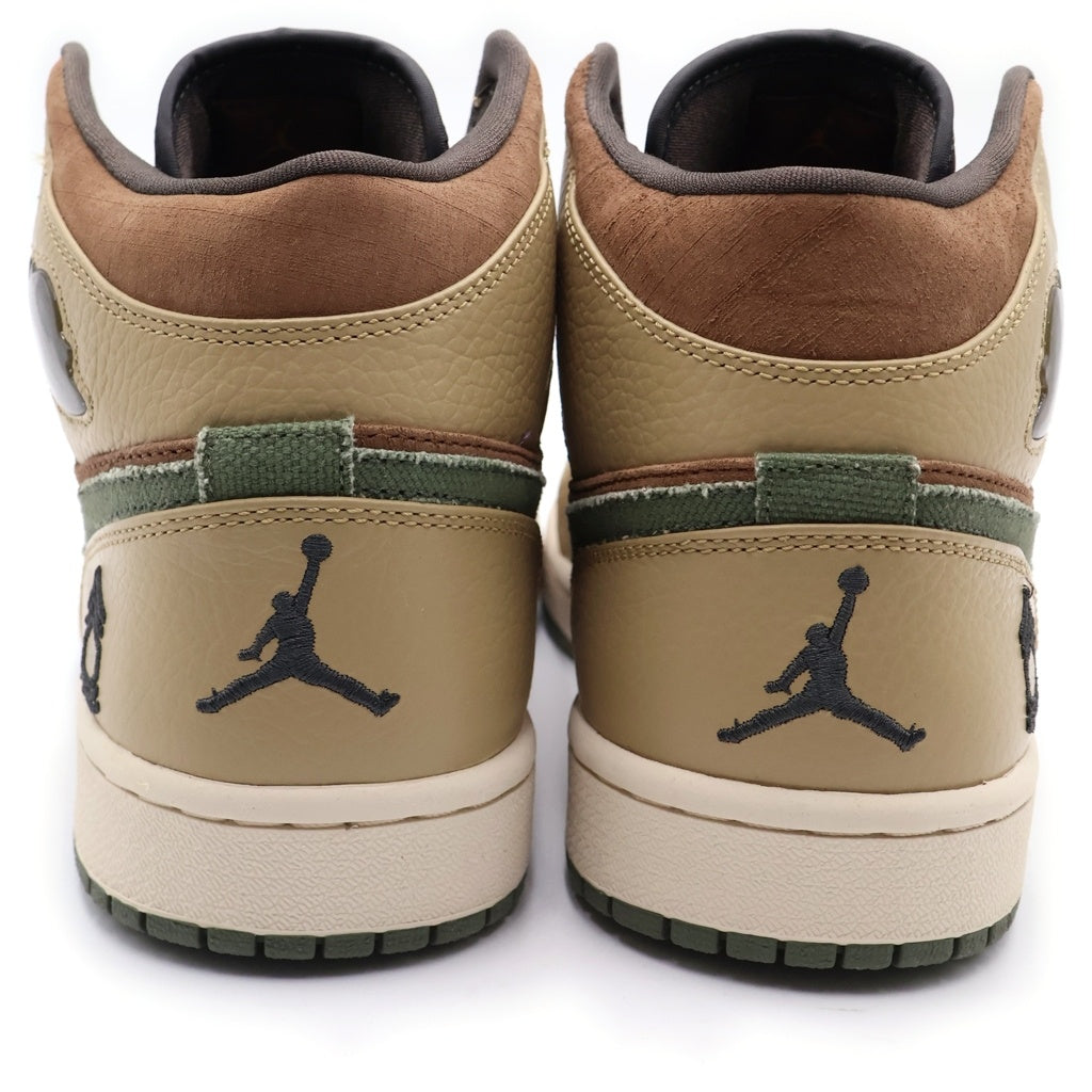 NIKE(ナイキ) 【観賞用2008年製】AIR JORDAN 1 RETRO ARMED FORCES エアジョーダン1 アームドフォース ハイカットスニーカー ブラウン/ベージュ US9/27cm 325514-231