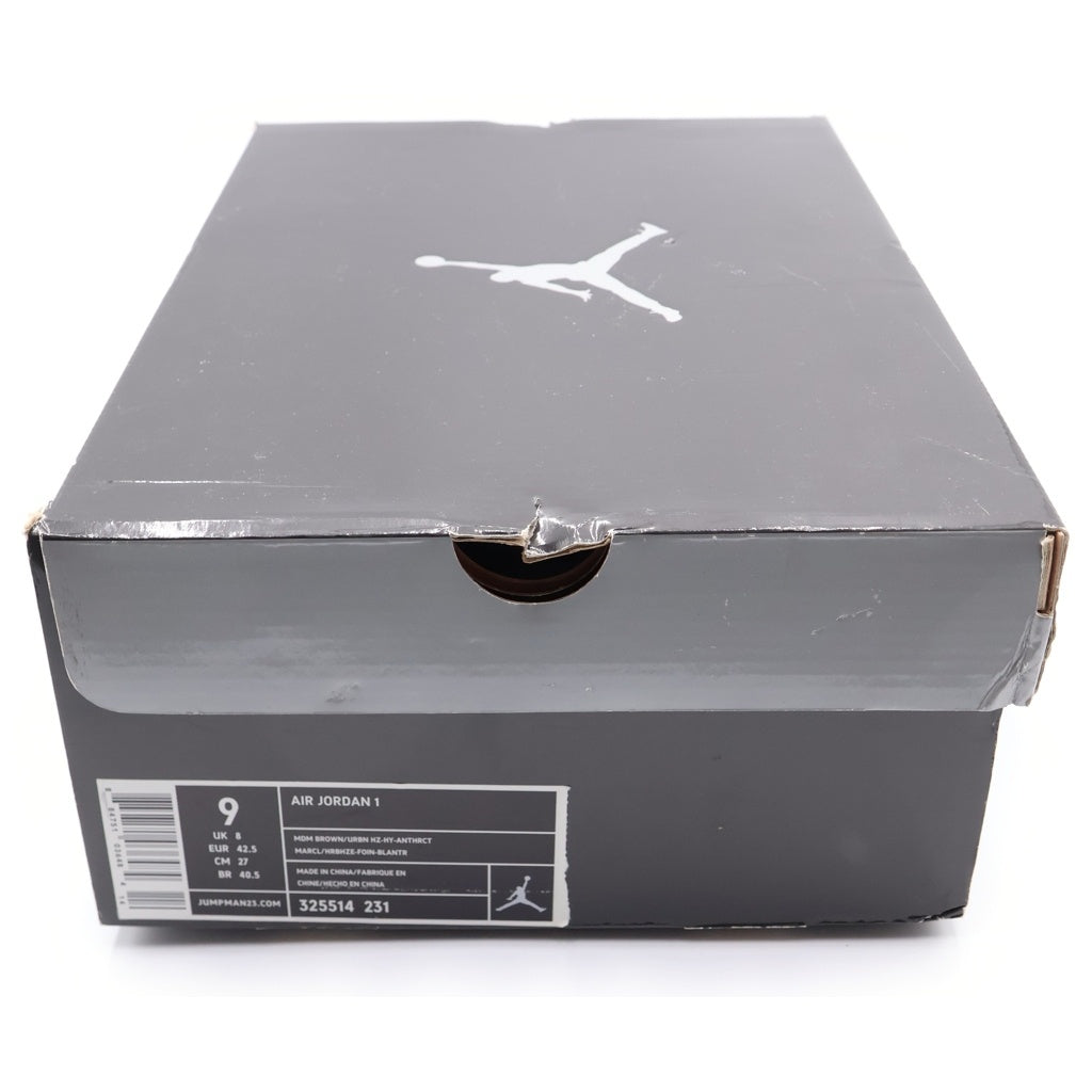 NIKE(ナイキ) 【観賞用2008年製】AIR JORDAN 1 RETRO ARMED FORCES エアジョーダン1 アームドフォース ハイカットスニーカー ブラウン/ベージュ US9/27cm 325514-231