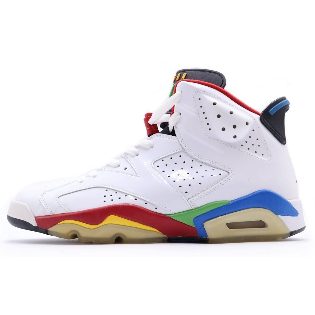 NIKE(ナイキ) 【観賞用2008年製】AIR JORDAN 6 RETRO OLYMPIC FLAG BEIJING エアジョーダン6 レトロ オリンピック フラッグ ペキン ハイカットスニーカー US9/27cm 325387-161