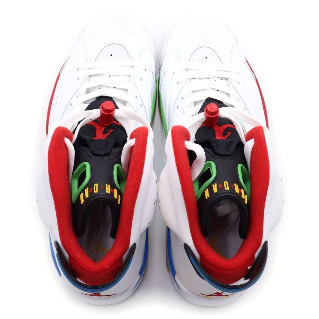 NIKE(ナイキ) 【観賞用2008年製】AIR JORDAN 6 RETRO OLYMPIC FLAG BEIJING エアジョーダン6 レトロ オリンピック フラッグ ペキン ハイカットスニーカー US9/27cm 325387-161
