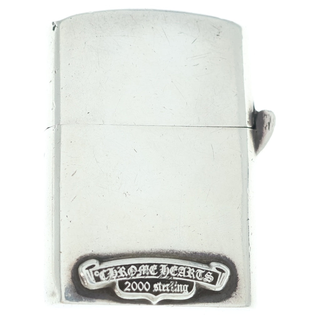 CHROME HEARTS(クロムハーツ) ZIPPO LIGHTERZ-V1 V1スモール CHクロス ジッポライター シルバー BCA398