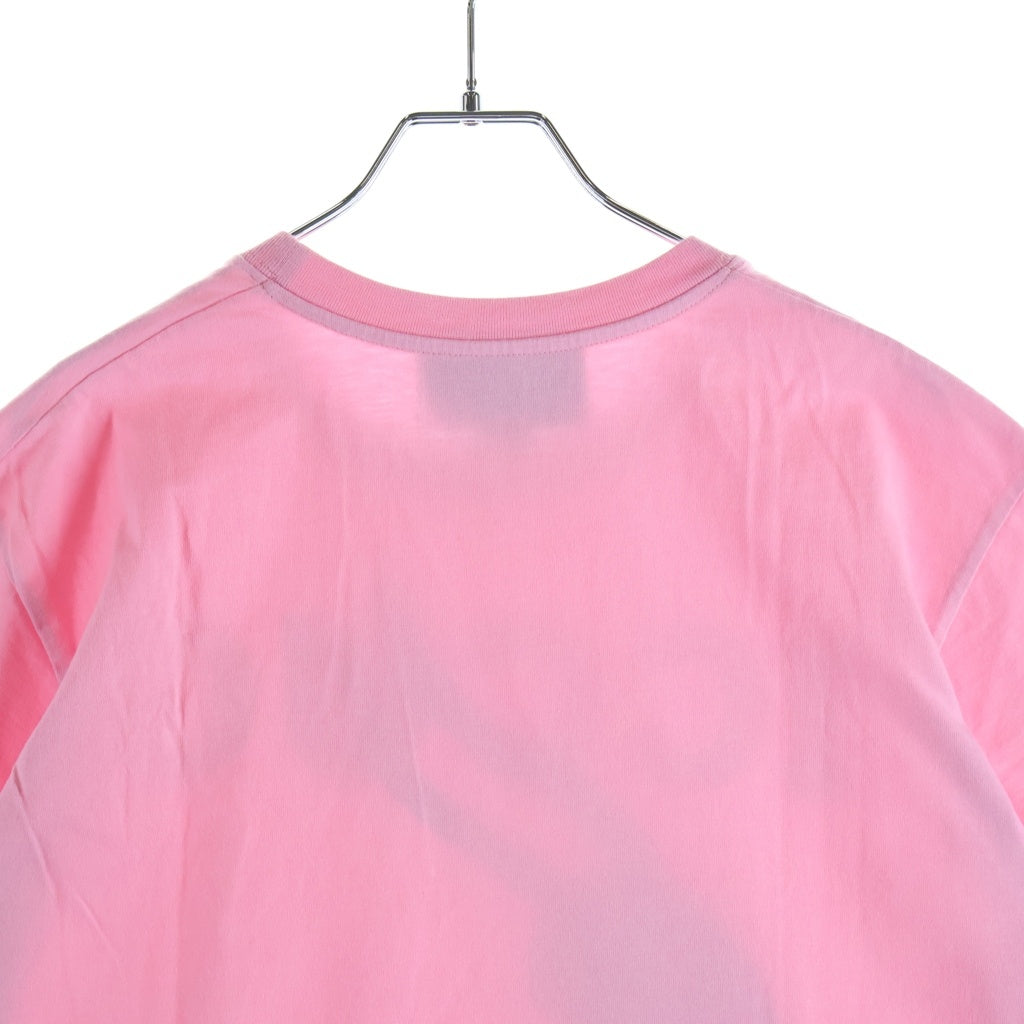 GUCCI(グッチ) Freya Hartas フレイヤハルタス フロントプリント クルーネック 半袖Tシャツ カットソー ピンク 548334 XJDJW