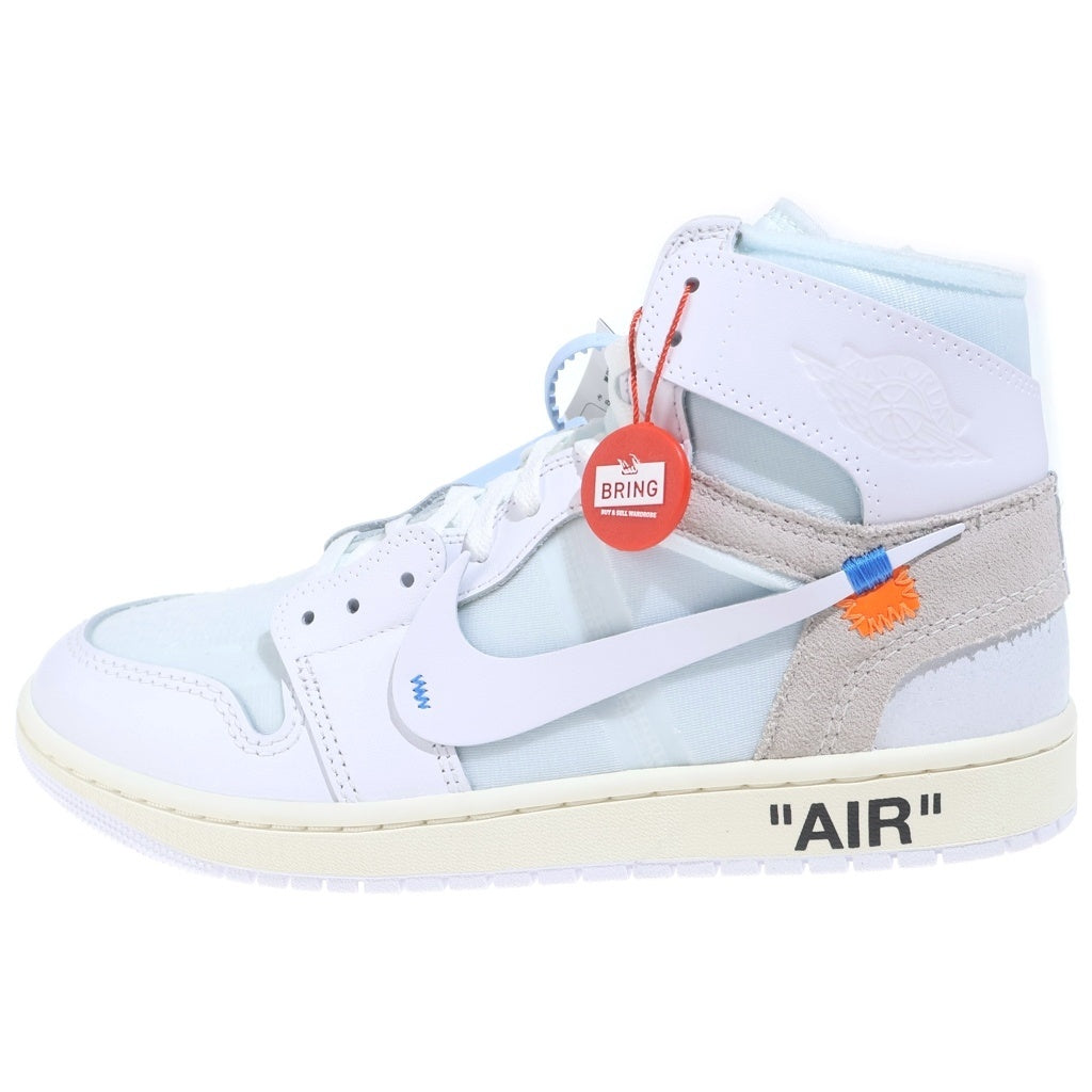 NIKE(ナイキ) ×Virgil Abloh Archive (V.A.A.) AIR JORDAN 1 RETRO HIGH OG ALASKA エアジョーダン1 レトロ アラスカ ハイカットスニーカー US9.5/27.5cm AA3834-100