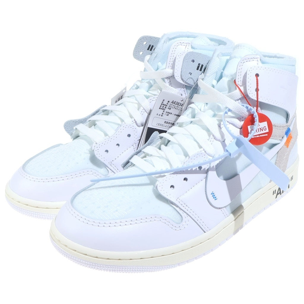 NIKE(ナイキ) ×Virgil Abloh Archive (V.A.A.) AIR JORDAN 1 RETRO HIGH OG ALASKA エアジョーダン1 レトロ アラスカ ハイカットスニーカー US9.5/27.5cm AA3834-100