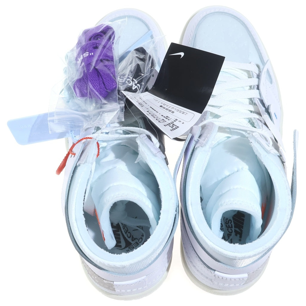 NIKE(ナイキ) ×Virgil Abloh Archive (V.A.A.) AIR JORDAN 1 RETRO HIGH OG ALASKA エアジョーダン1 レトロ アラスカ ハイカットスニーカー US9.5/27.5cm AA3834-100