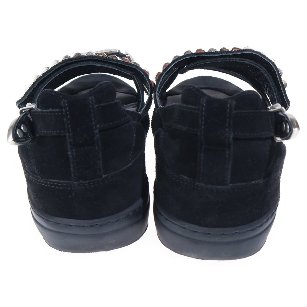 TOGA PULLA(トーガ プルラ) STUDIOUS別注 METAL SNEAKER SANDAL メタルスニーカーサンダル レディース ブラック/シルバー