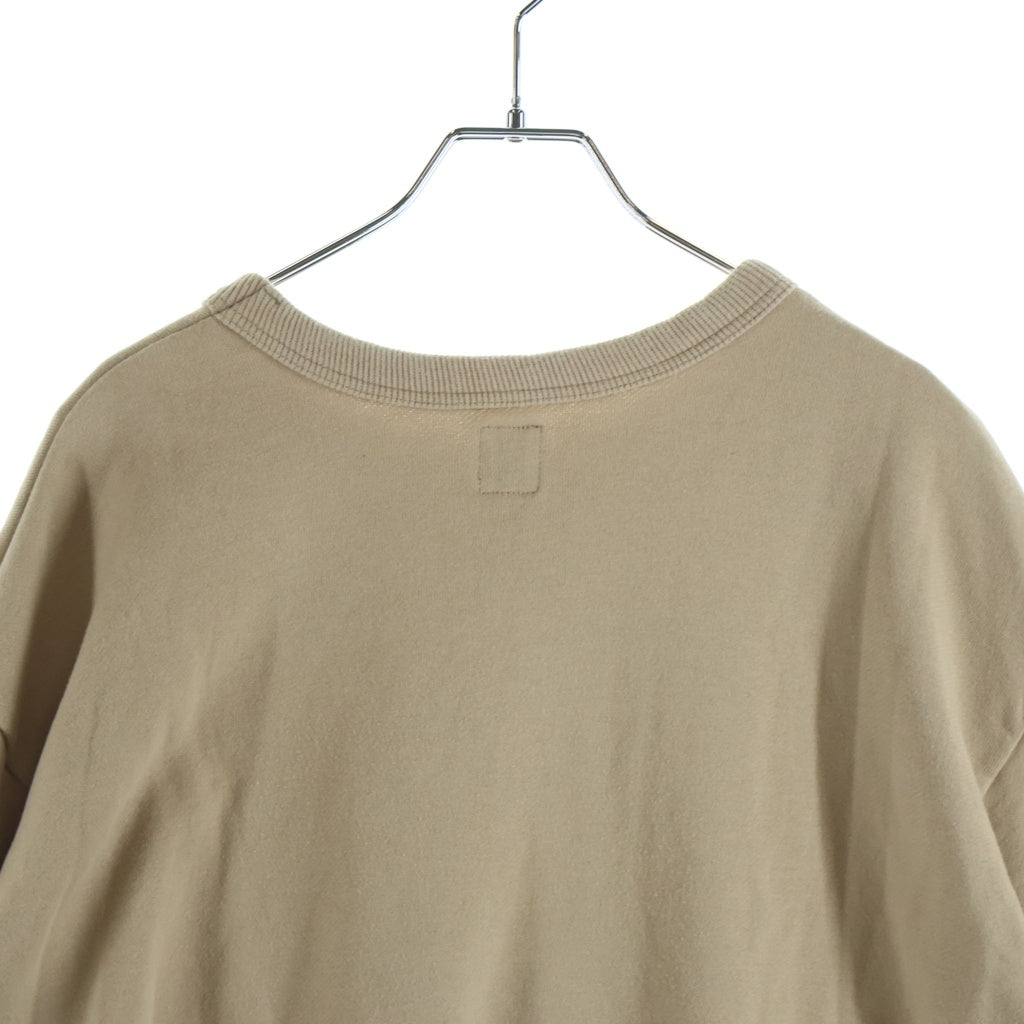 HUMAN MADE(ヒューマンメイド) ダックプリント スウェット クルーネック半袖Tシャツ カットソー ベージュ