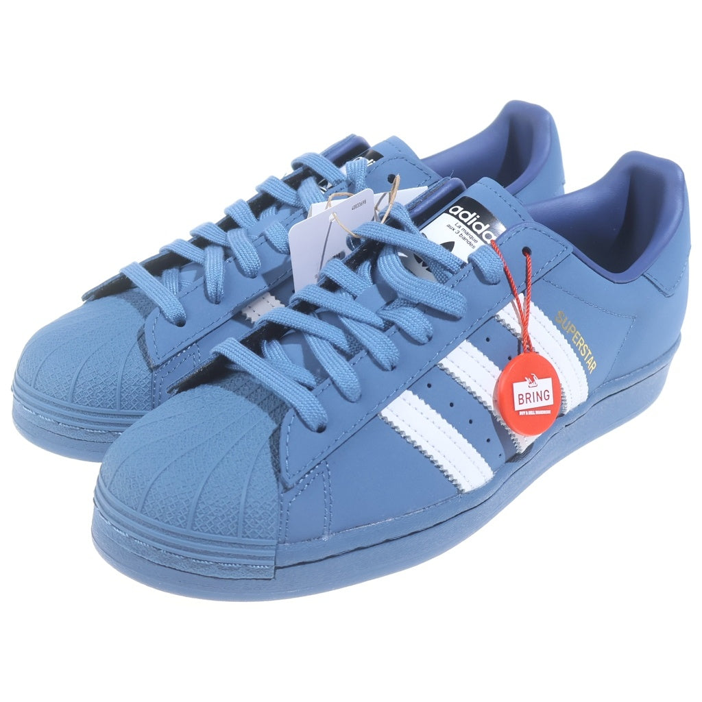 adidas(アディダス) ×KING GNU DAIKI TSUNETA ×ATMOS SUPERSTAR キングヌー 常田大希 アトモス スーパースター ローカットスニーカー ブルー US8/26cm H06346