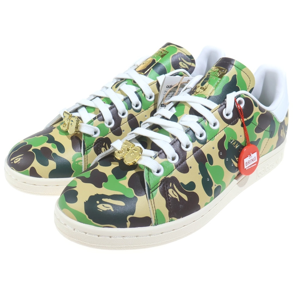 adidas(アディダス) ×A BATHING APE STAN SMITH ABC CAMO ア ベイシングエイプ スタンスミス カモ柄 ローカットスニーカー マルチ US8/26cm IG8949