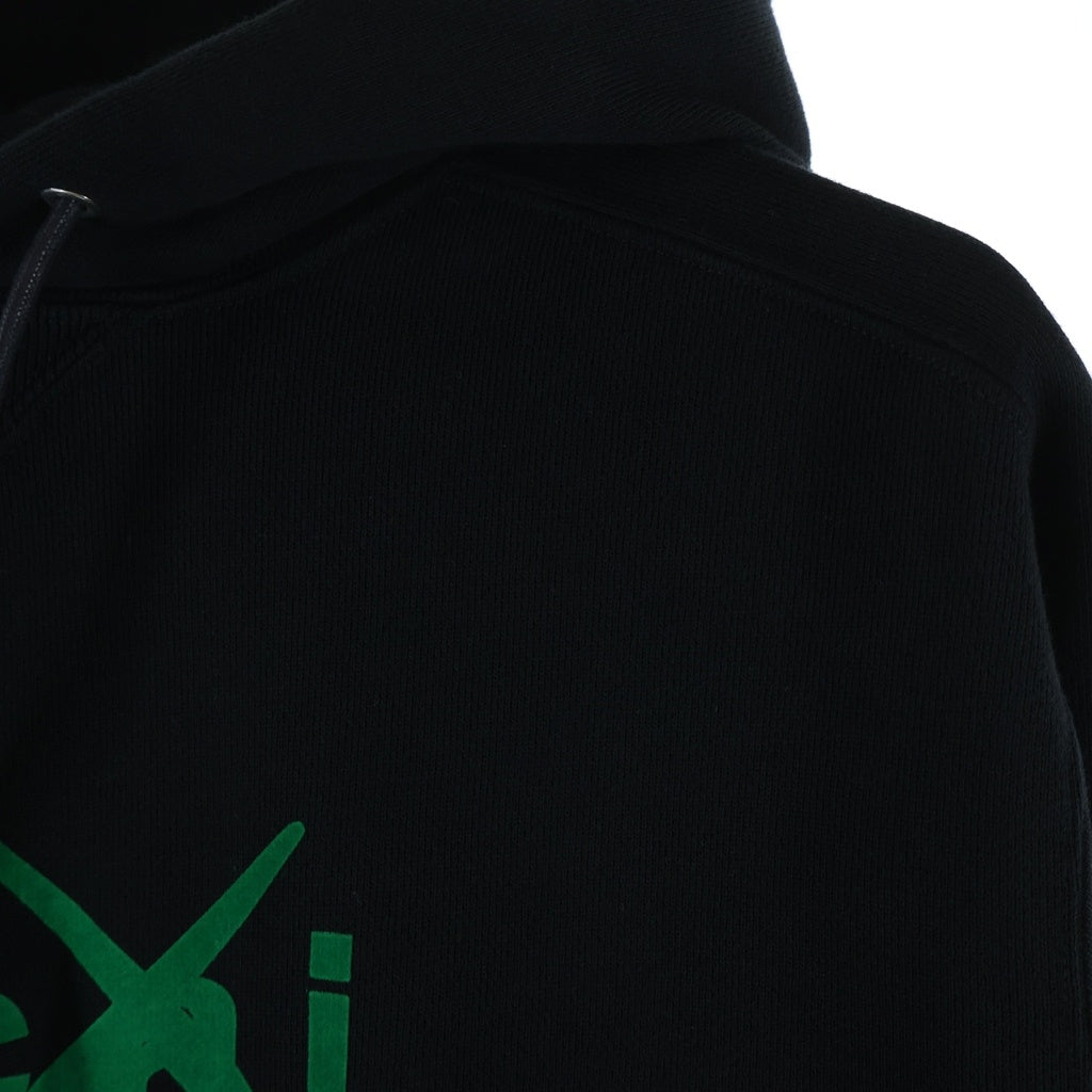 Sacai(サカイ) 21AW ×KAWS FLOCK PRINT HOODIE カウズ フロック