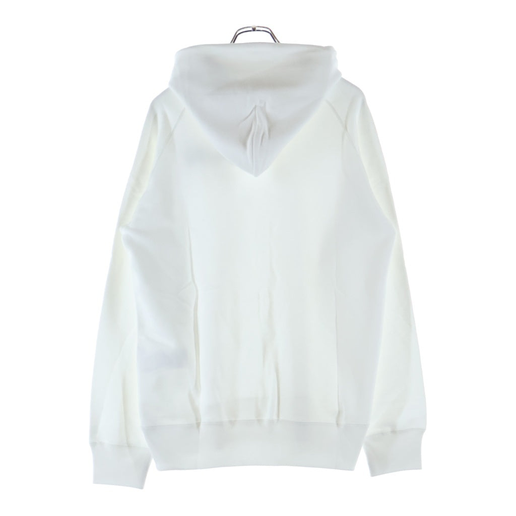 Sacai(サカイ) 21AW ×KAWS EMBROIDERY HOODIE カウズ コットン ロゴエンブロイダリー プルオーバーフーディー パーカー ホワイト 21-0283S