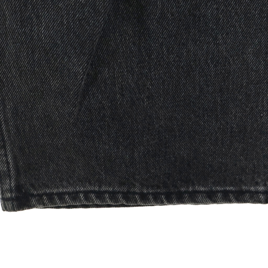 CELINE(セリーヌ) 23AW KURT JEANS カート チャコールウォッシュ加工 ボタンフライストレートレッグジーンズ デニムパンツ ブラック 2N574947F 38CH