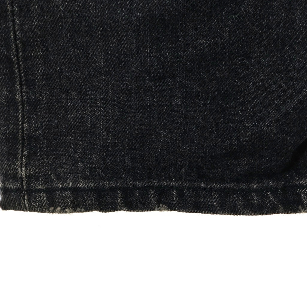 CELINE(セリーヌ) 23AW LOU JEANS ルー ボタンフライジーンズ デニムパンツ ブラック 2N782444W 08DK