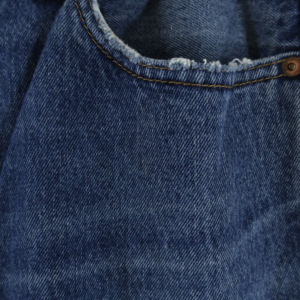 Levi's(リーバイス) ×DOVER STREET MARKET ×FRAGMENT DESIGN 505 VINTAGE DENIM JEANS 両面プリント ジップフライデニムパンツ ジーンズ S110794