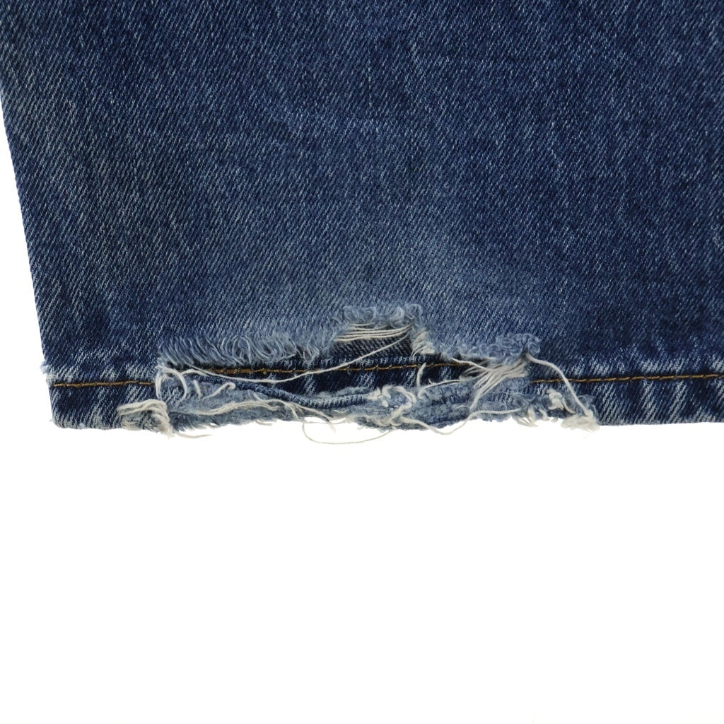 Levi's(リーバイス) ×DOVER STREET MARKET ×FRAGMENT DESIGN 505 VINTAGE DENIM JEANS 両面プリント ジップフライデニムパンツ ジーンズ S110794