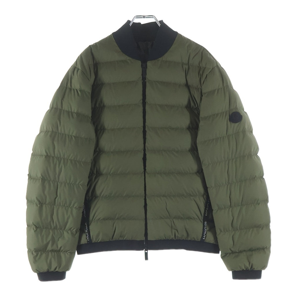 MONCLER(モンクレール) 23AW OISE DOWN JACKET アームロゴワッペン ジップアップ ダウンジャケット ブルゾン グリーン I20911A00043 596IU