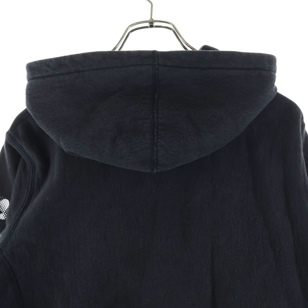 SUPREME(シュプリーム) 18AW Gradient Sleeve Hooded Sweatshirt グラディエントスリーブ フーデッドスウェットシャツ パーカー ブラック