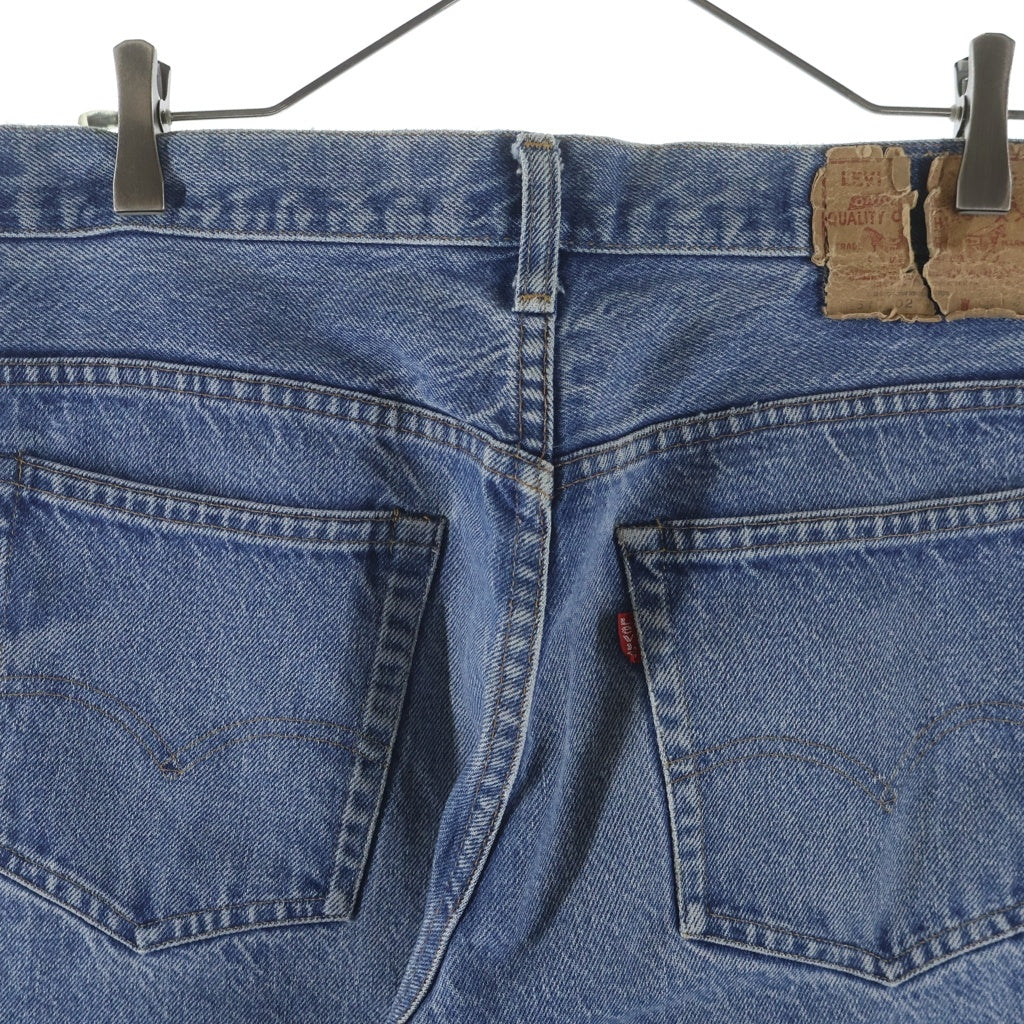 Levi's(リーバイス) 80S VINTAGE 517 ヴィンテージ 66後期 スモールe ボタン裏2 42TALON ブーツカット デニムパンツ インディゴ 517-0217