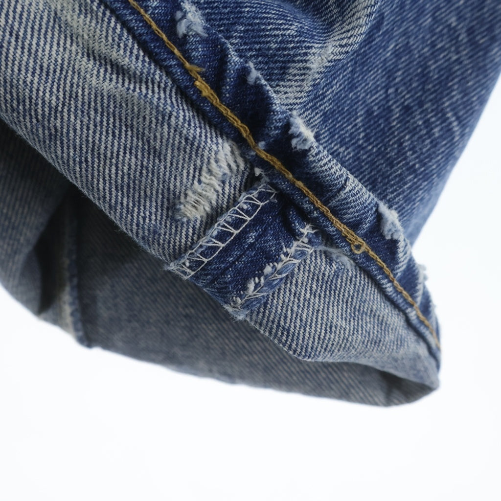 Levi's(リーバイス) 80S VINTAGE 517 ヴィンテージ 66後期 スモールe ボタン裏2 42TALON ブーツカット デニムパンツ インディゴ 517-0217