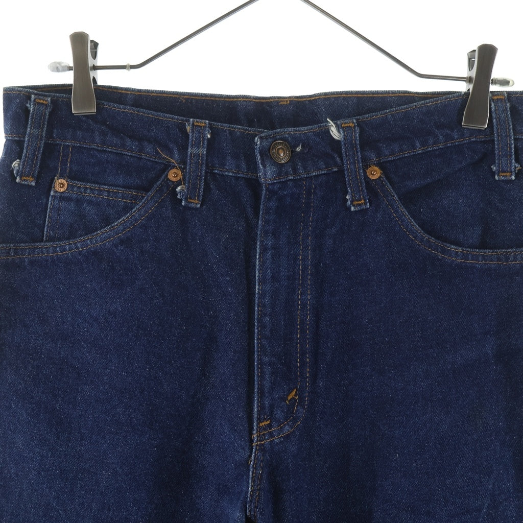 Levi's(リーバイス) 80S VINTAGE 517 ヴィンテージ オレンジタブ ボタン裏231 USA製 ブーツカット デニムパンツ インディゴ 20517-0217