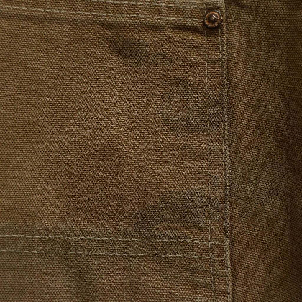 CARHARTT(カーハート) 70S VINTAGE ヴィンテージ プリントタグ ダック地 ダブルニー ペインターパンツ ブラウン