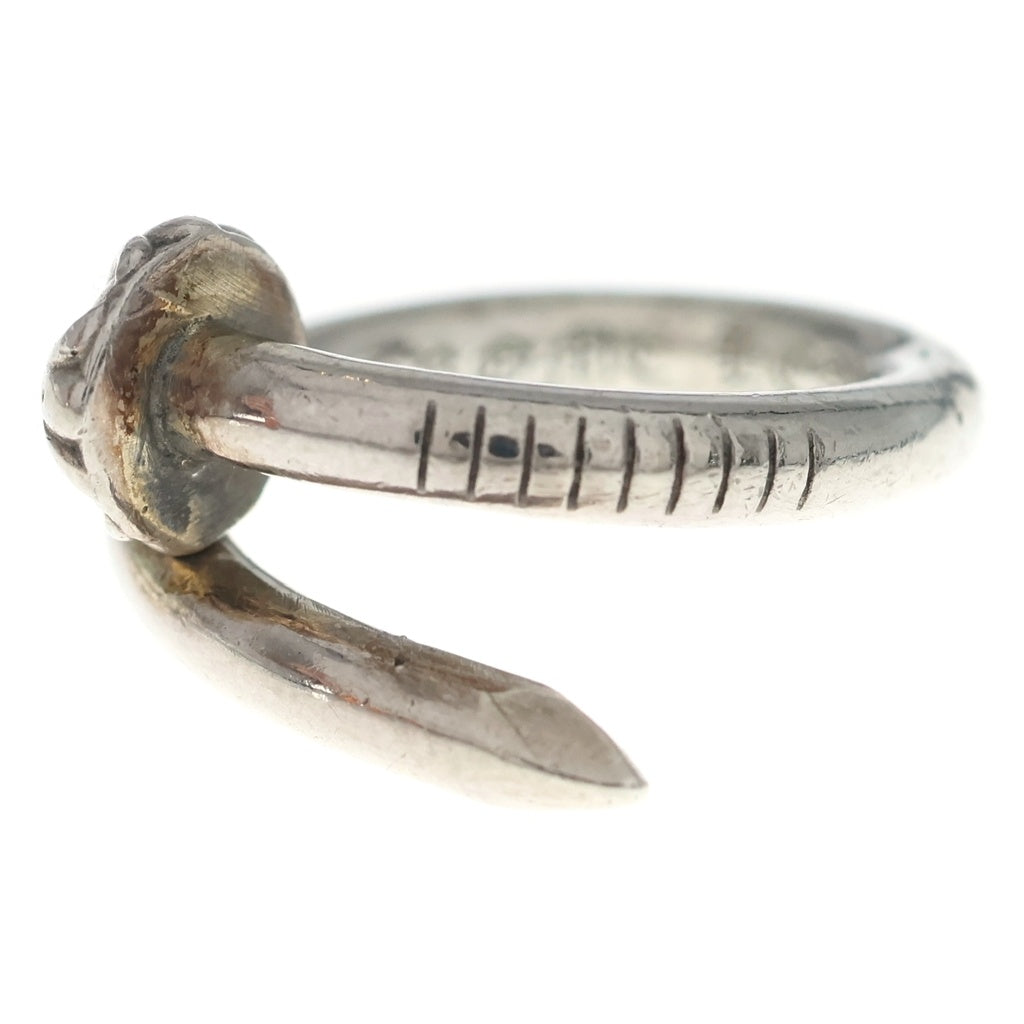 CHROME HEARTS(クロムハーツ) NAIL CRSBALL ネイル クロスボール リング シルバー BCA349