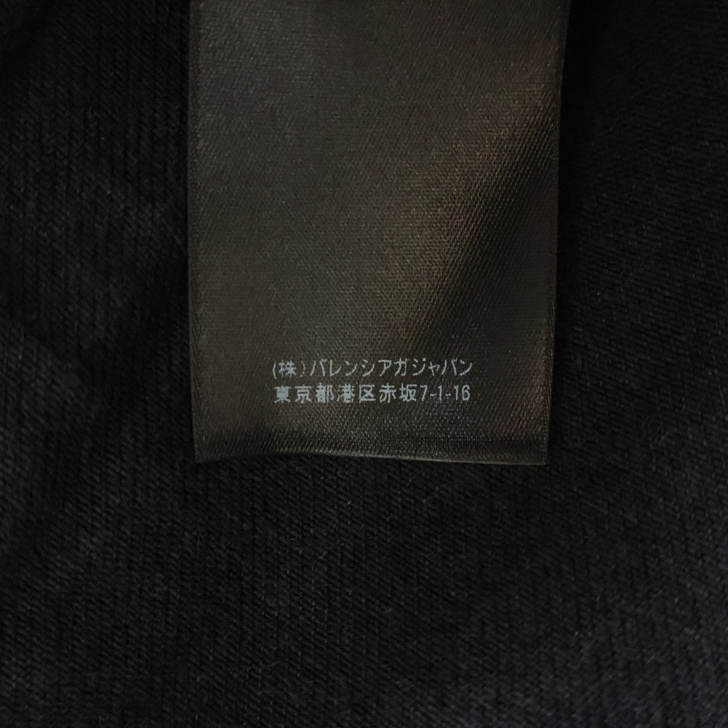 BALENCIAGA(バレンシアガ) 21AW GAMER LOGO DENIM JACKET ゲーマーロゴ デニムジャケット ブラック 664810 TBP47