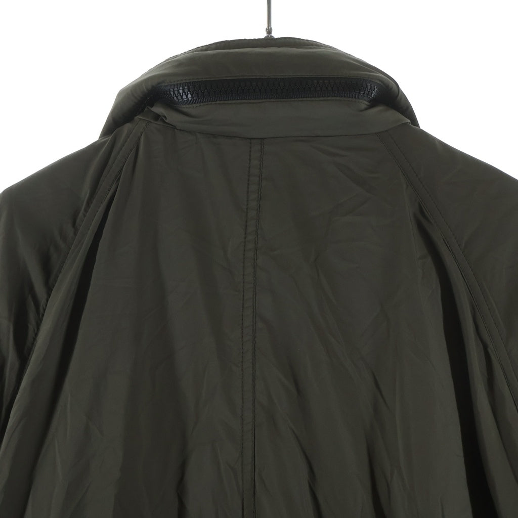 MONCLER(モンクレール) 21SS LIN リン フーデットジップアップ ロングモッズコート カーキ G10931D50400 C0391