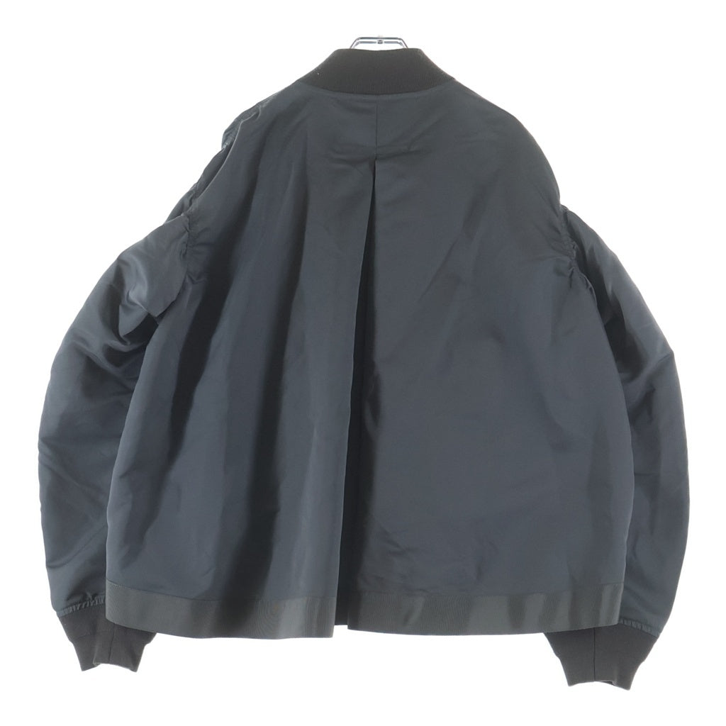 Sacai(サカイ) NYLON TWILL BLOUSON MA‐1 ナイロンツイル ジップアップ