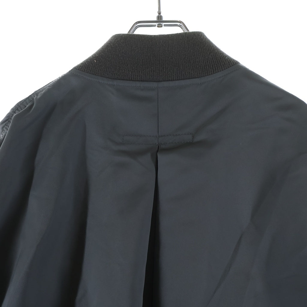 Sacai(サカイ) NYLON TWILL BLOUSON MA‐1 ナイロンツイル ジップアップ