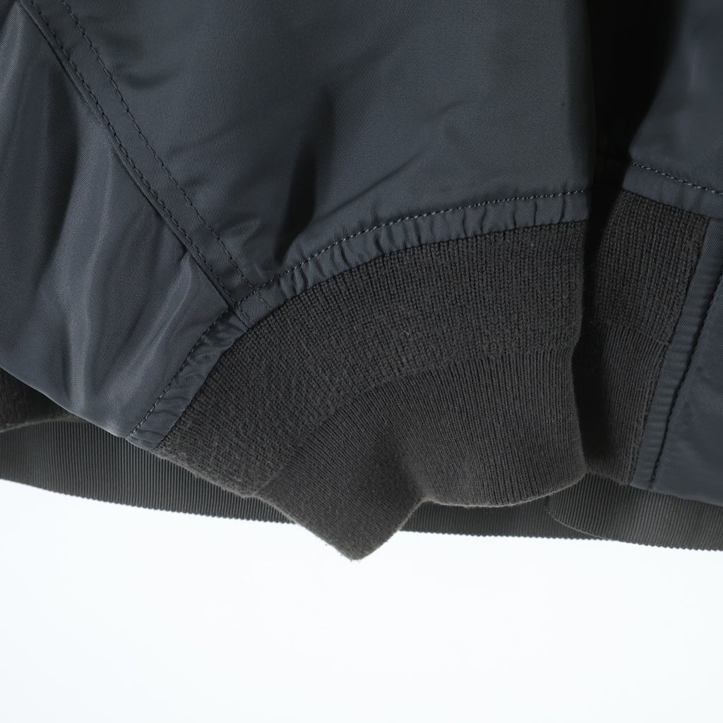 Sacai(サカイ) NYLON TWILL BLOUSON MA‐1 ナイロンツイル ジップアップ