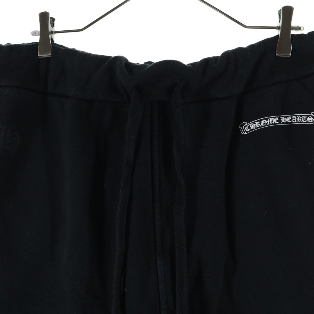 CHROME HEARTS(クロムハーツ) Scroll Label Fuck You Side Logo Sweat Long Pants スクロールラベル ファックユー サイドロゴ スウェットパンツ ブラック