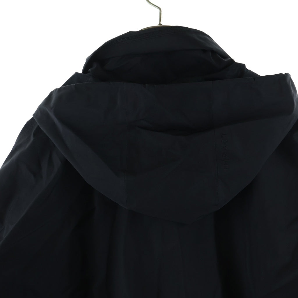 The Ennoy Professional(エンノイプロフェッショナル) 24AW 3LAYER SHELL JACKET 3レイヤー フーデッドシェルジャケット ブラック AW24BRENJK01AK