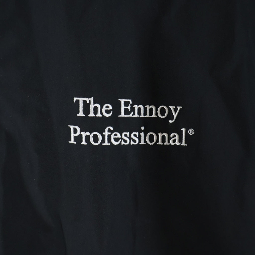 The Ennoy Professional(エンノイプロフェッショナル) 24AW 3LAYER SHELL JACKET 3レイヤー フーデッドシェルジャケット ブラック AW24BRENJK01AK