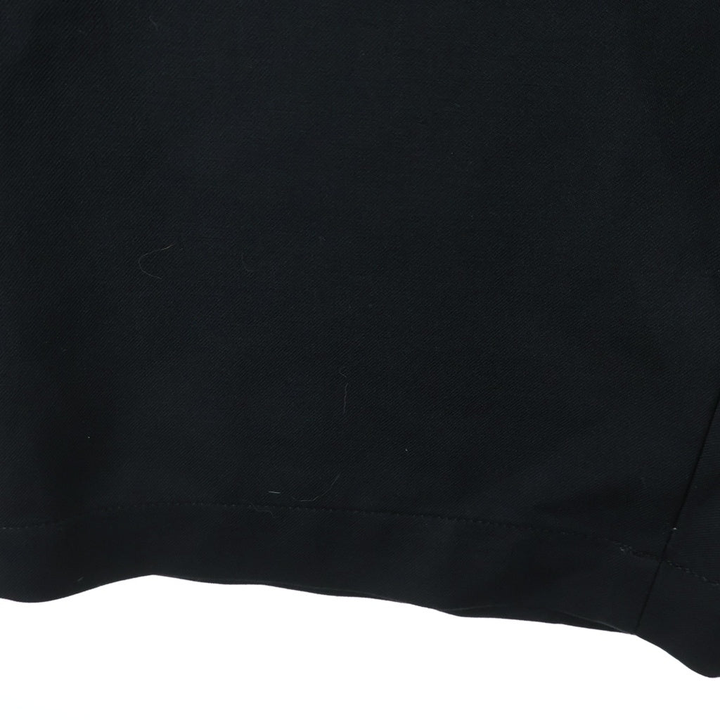 The Ennoy Professional(エンノイプロフェッショナル) 25SS WOOL BLEND RIP STOP EASY PANTS ウールブレンド リップストップ イージーパンツ ブラック SS25BRENPT03LP