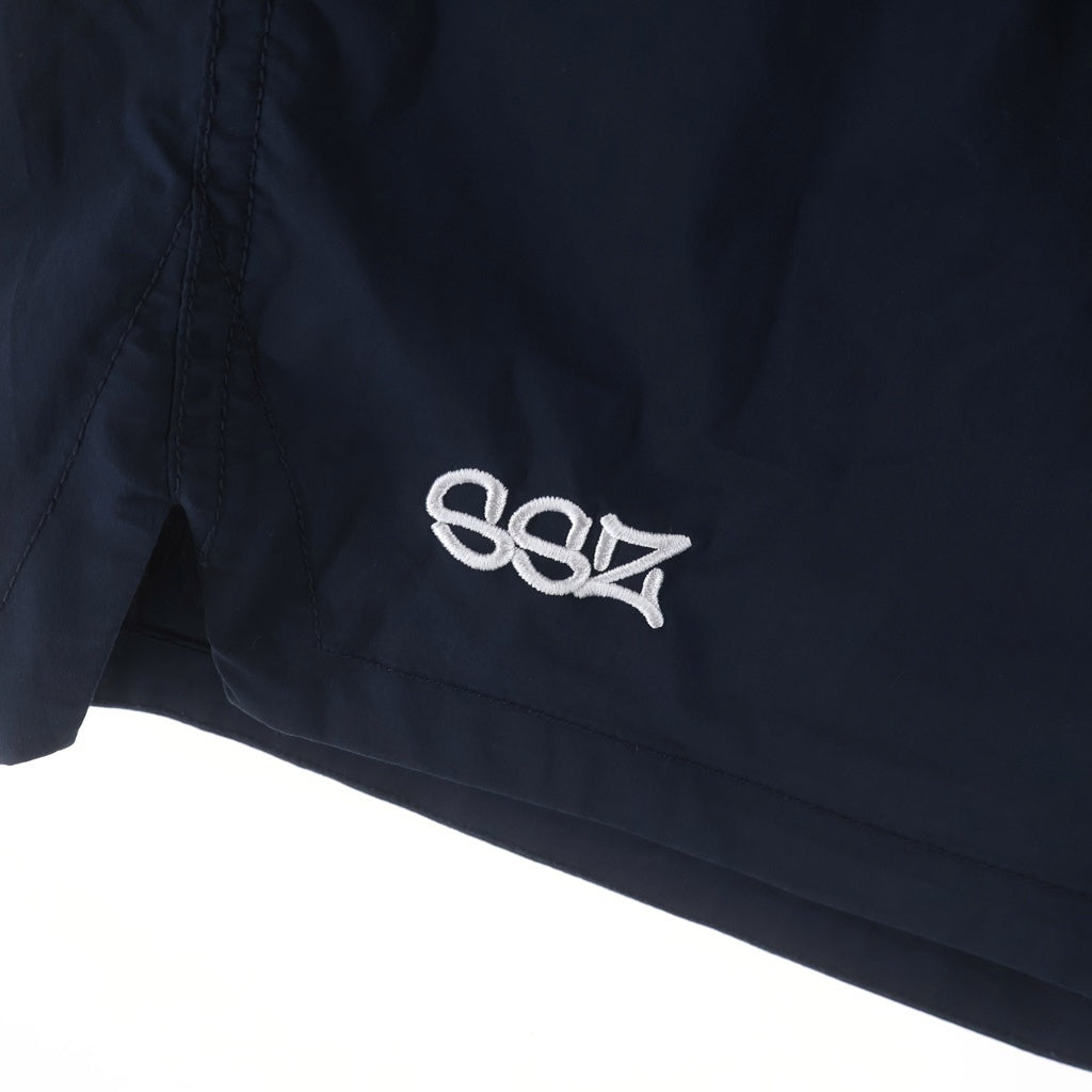 SSZ(エスエスズィー) ×BEAMS WESTERN HYDRODYNAMIC RESEARCH ビームス コットンハーフパンツ ショーツ ネイビー 11-25-0996-791